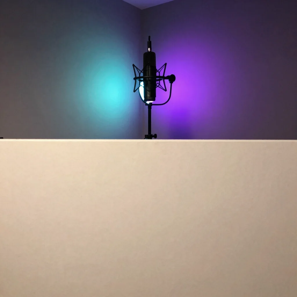 Iluminação para transmissões ao vivo em ambientes pequenos